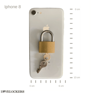 maatvoering messing liefdesslotje Lovelockers