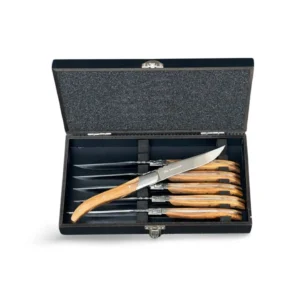 Steakmessenset van Laguiole met Gravering