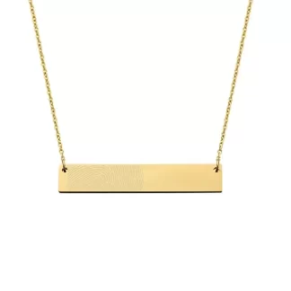 bar ketting vingerafdruk