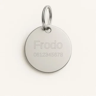 Hondenpenning RVS Coin
