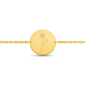 Armband Geboortebloem April