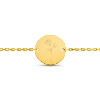 Armband Geboortebloem Oktober