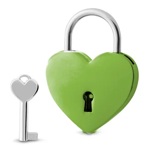 hartjesslot-hoogglans-groen