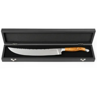 RVS champagnesabel in cadeauverpakking – perfect voor sabreren