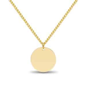 coin ketting blank