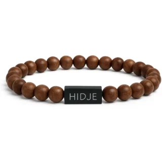 Kralenarmband gegraveerd