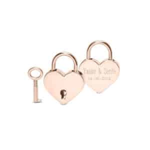 liefdeslotje hartje mini goud