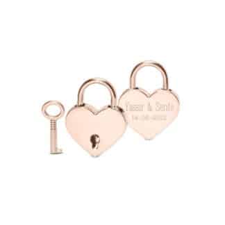 liefdeslotje hartje mini goud